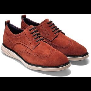 Cole Haan GrandEvolution wingtip oxfords s…